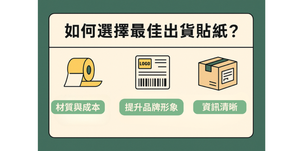 如何選擇最佳出貨貼紙?
